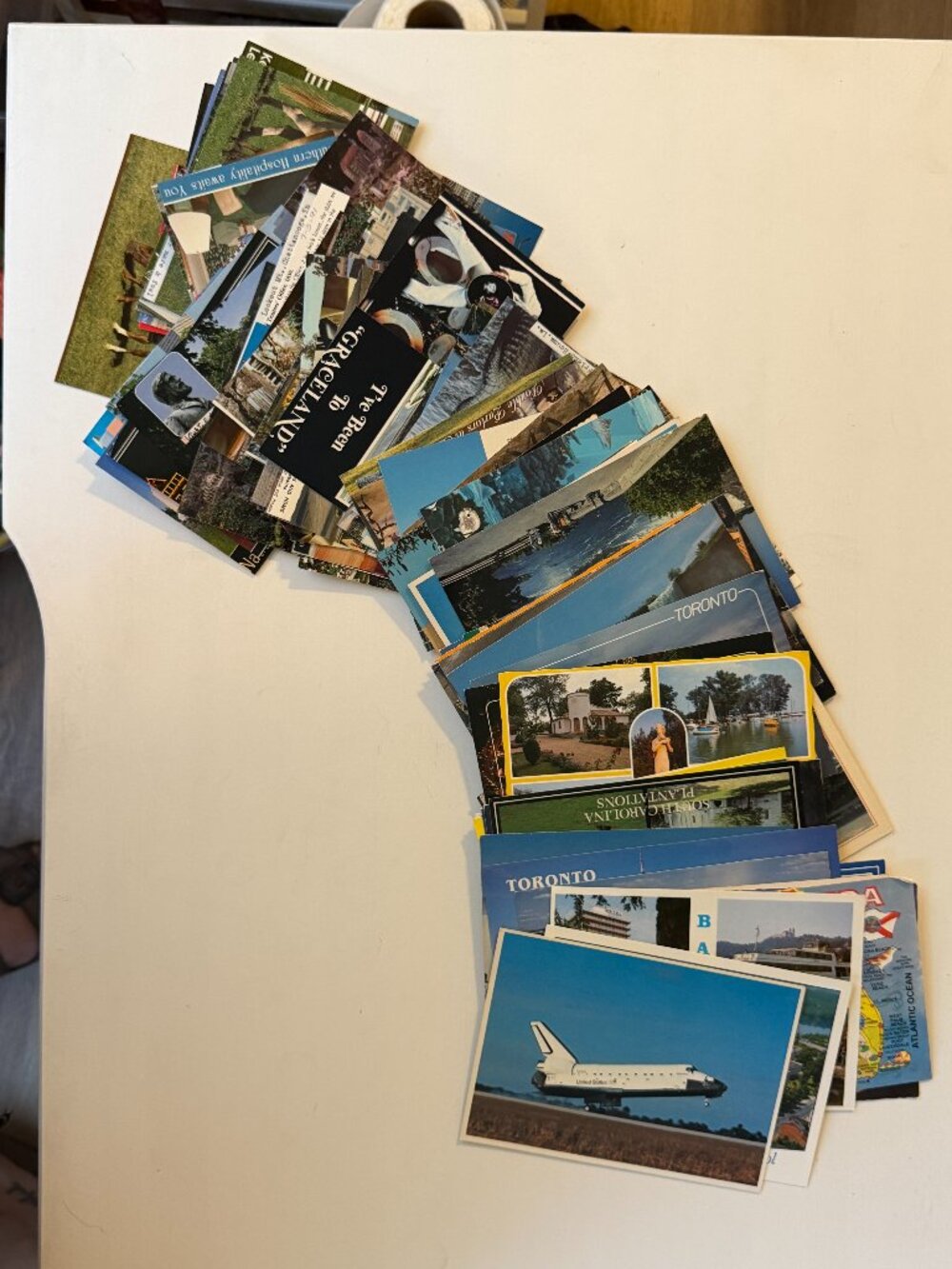 Huge Lot of Vintage Travel Postcards